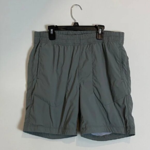 RELWEN Nylon Hybrid Shorts Drawstring Elastic Waist Green Moss M - Picture 1 of 6
